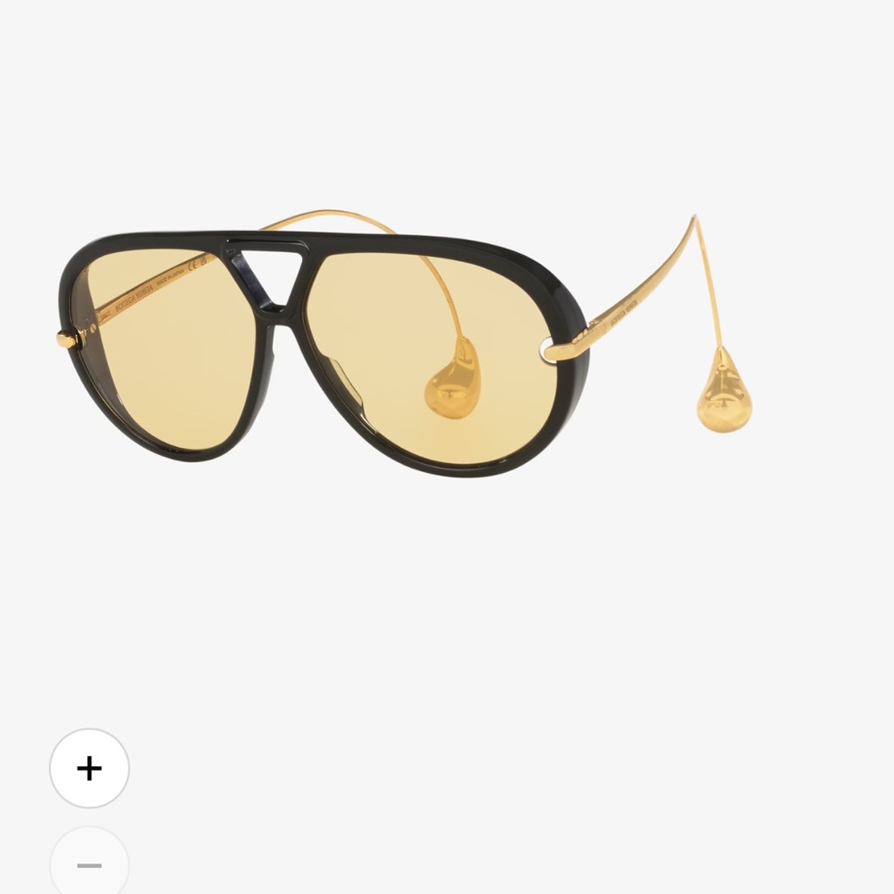 Authentic Bottega Veneta Drop Aviator Sunglasses